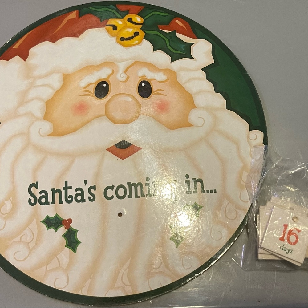 Santa Claus Countdown Calendar